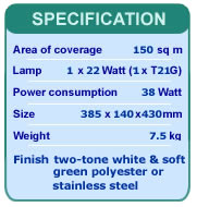 Specification table